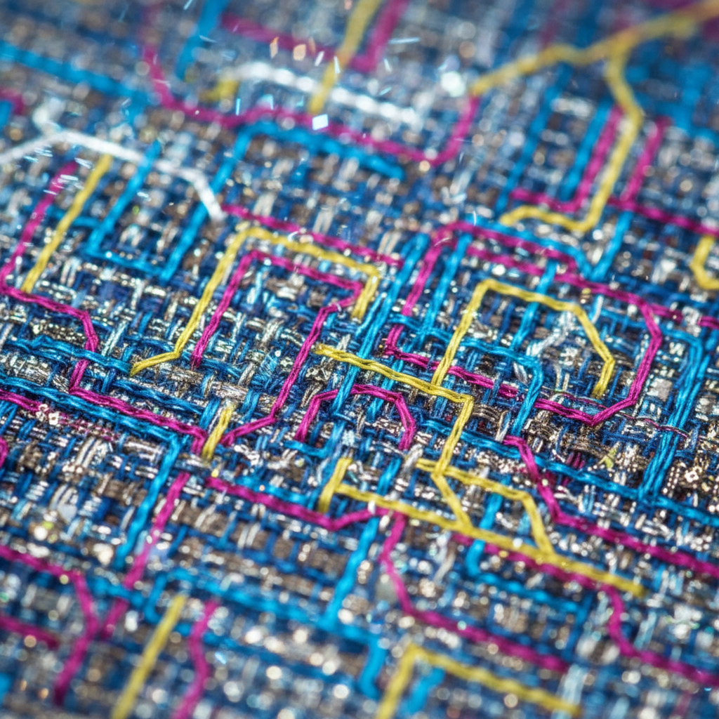 Крупный план текстуры ткани TANTINO